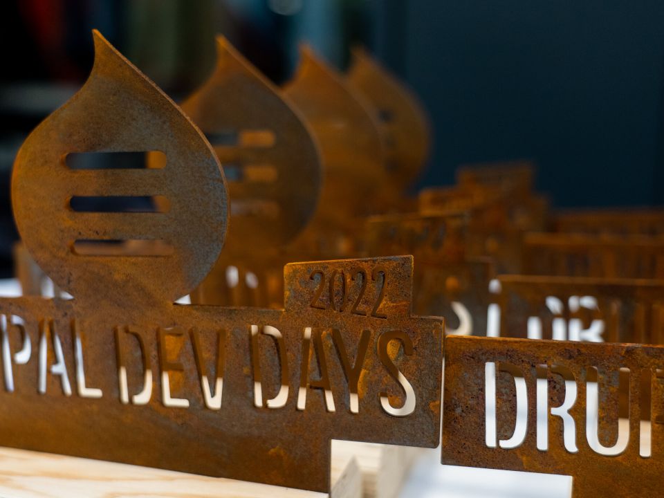 Sponsor awards Drupal Dev Days 2022